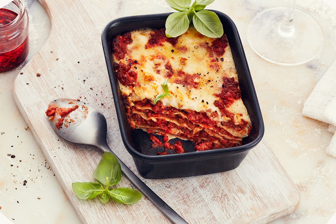 Bild von der Lasagne