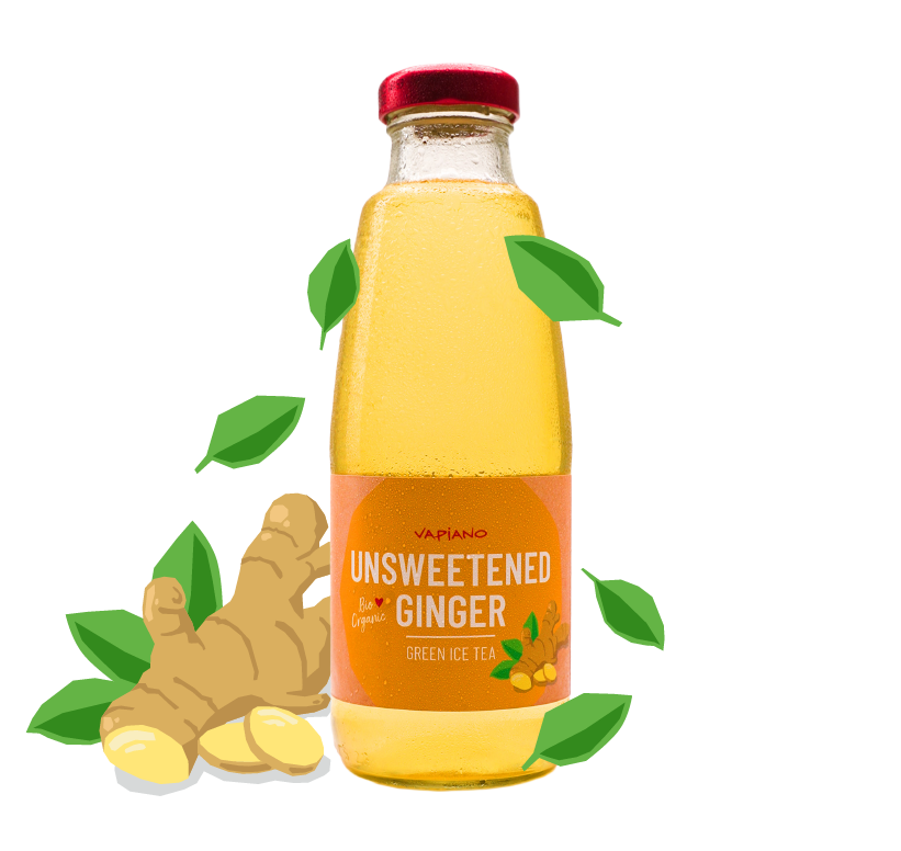 Ice Tea Unsweetened Ginger