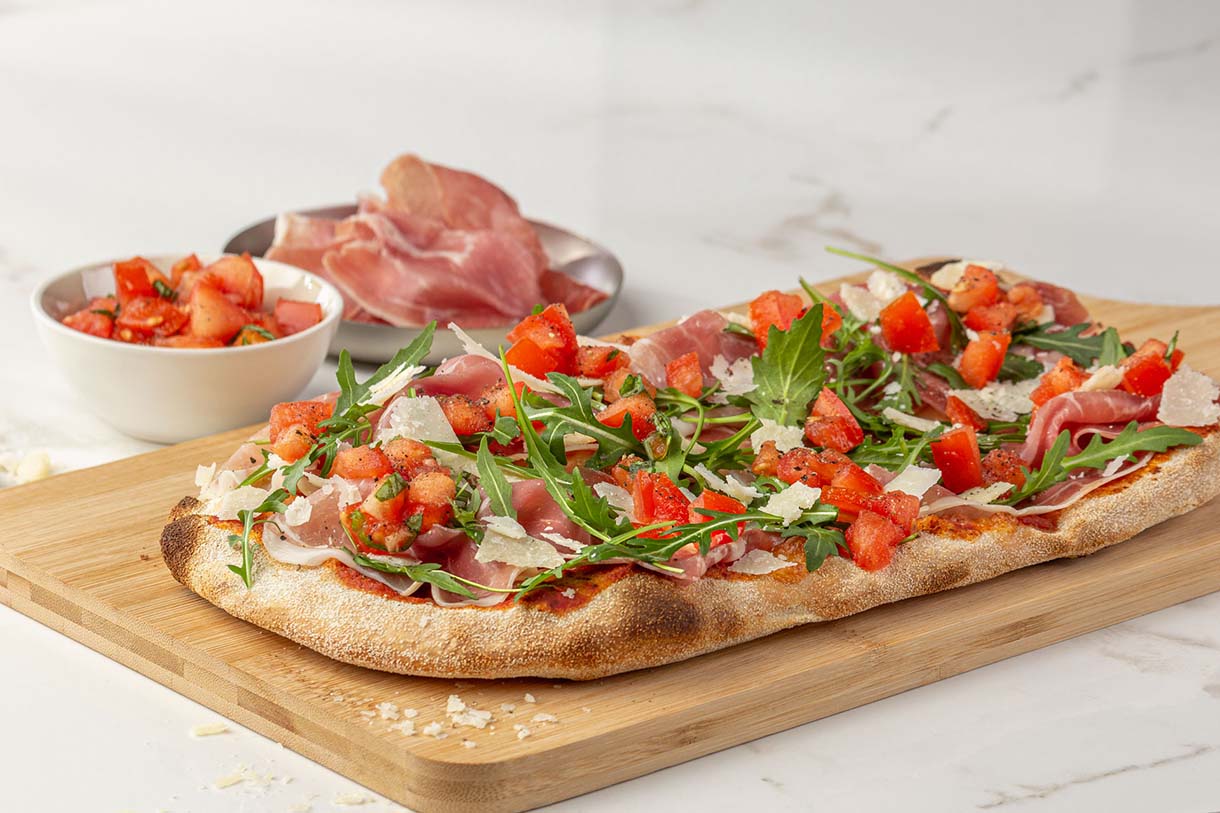 Bild von der Pinsa Primavera